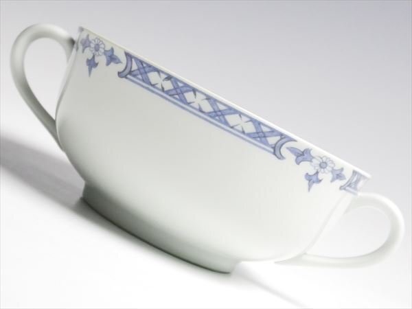 k742 レイノー リモージュ フラワーブーケ ダブルハンドル カップ＆ソーサー 6客