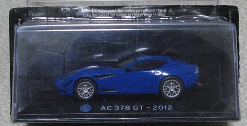 Altaya　1/43　AC?378GT　blue　2012　Supercars Collection