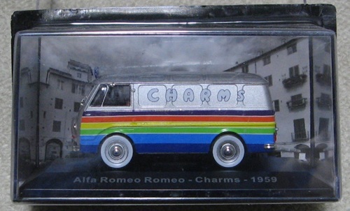 Altaya　1/43　アルファロメオ?ロメオ CHARMS　silver　1959