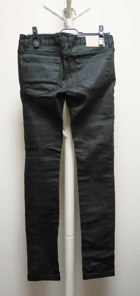 NOID BLACK 17AW покрытие обтягивающие джинсы брюки размер 1 NO IDno- I ti обычная цена 19800