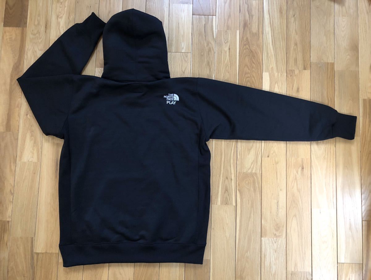 Paypayフリマ 送料無料 The North Face Playノースフェイス限定 パーカーフーディ 刺繍ロゴ厚手スウェットパーカー 日比谷standard Hoodie Lブラック黒 Paypayフリマ 送料無料 The North Face Playノースフェイス限定 パーカーフーディ 刺繍ロゴ厚手スウェットパーカー 日比谷standard Hoodie Lブラック黒