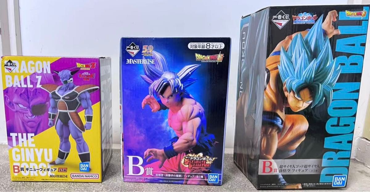 一番くじドラゴンボールthegreatestsaiyanフィギュア3体 一番くじドラゴンボールthegreatestsaiyanフィギュア3体