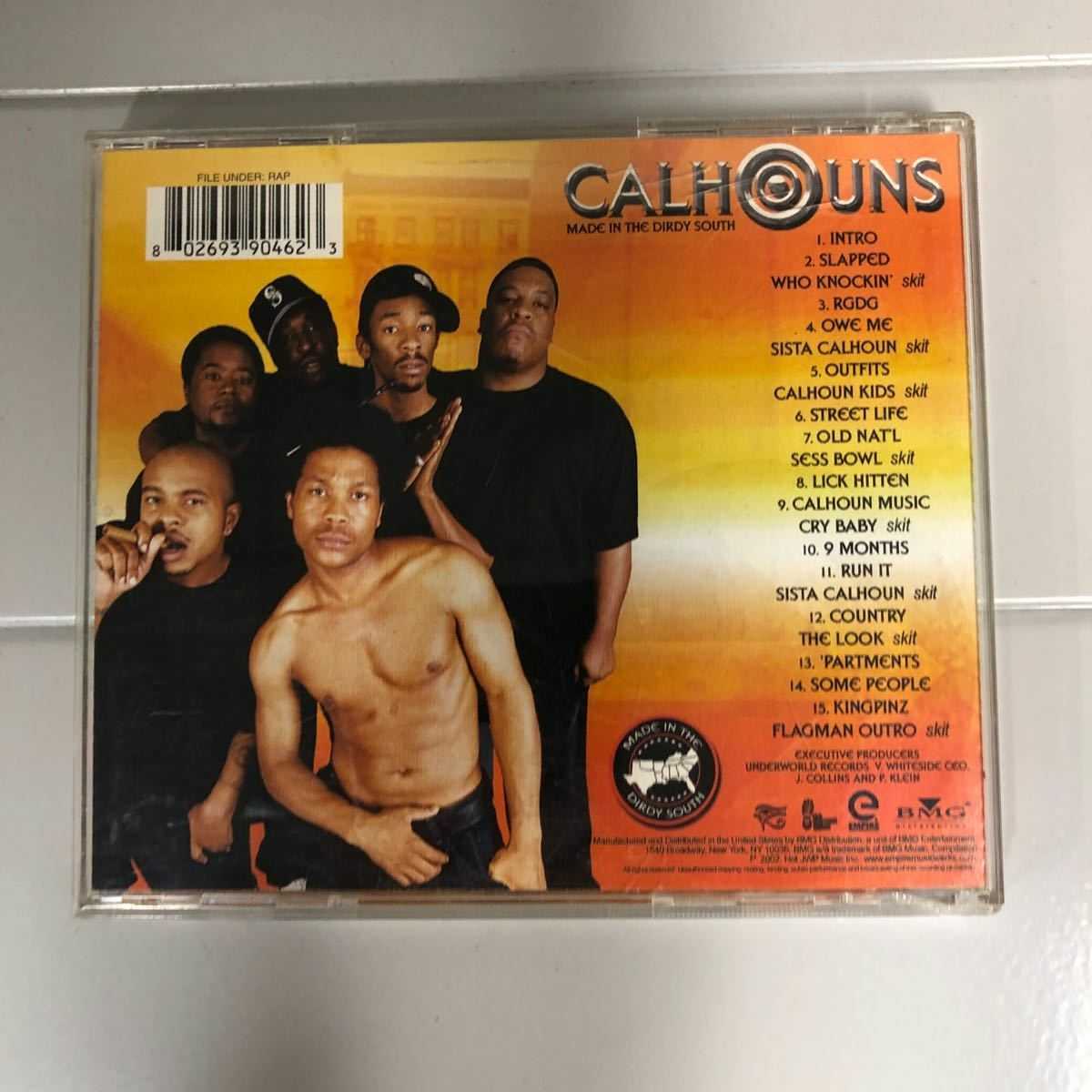 【G Rap】CALHOUNS
