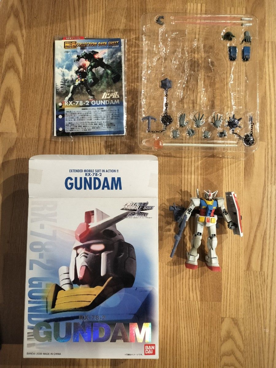 エクステンデッド モビルスーツ イン アクション ガンダム RX-78