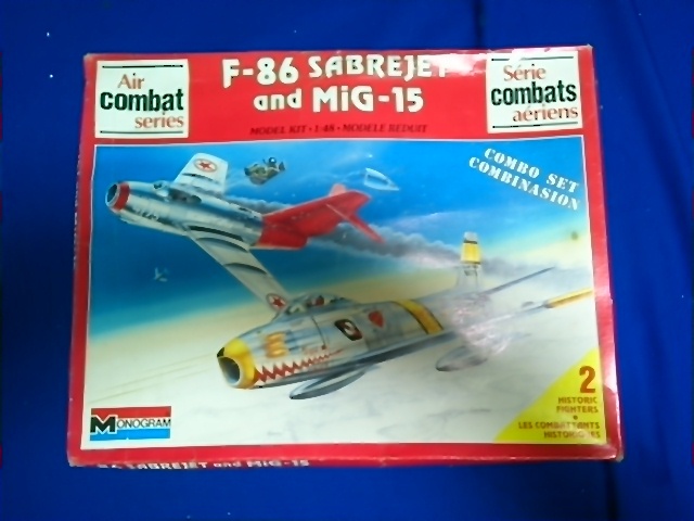 最大72％オフ！ 高級品 MONOGRAM F-86 SABREJET MIG15 未組み立てですが experienciasalud.com experienciasalud.com