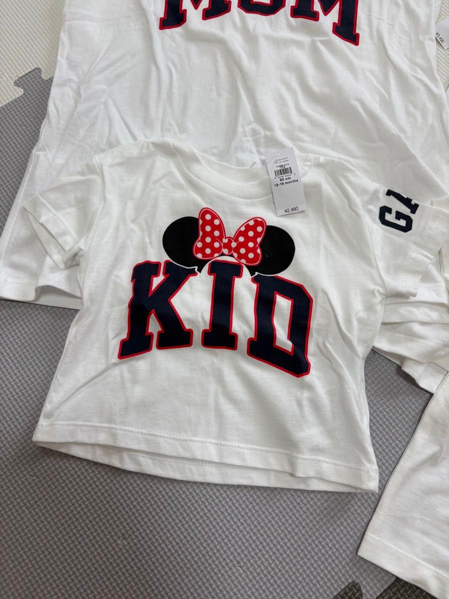 GAP MOM KID おそろい XS 4years ディズニー 半袖 Tシャツ GAP ディズニー 家族コーデ Tシャツ おそろい|Yahoo!フリマ(旧