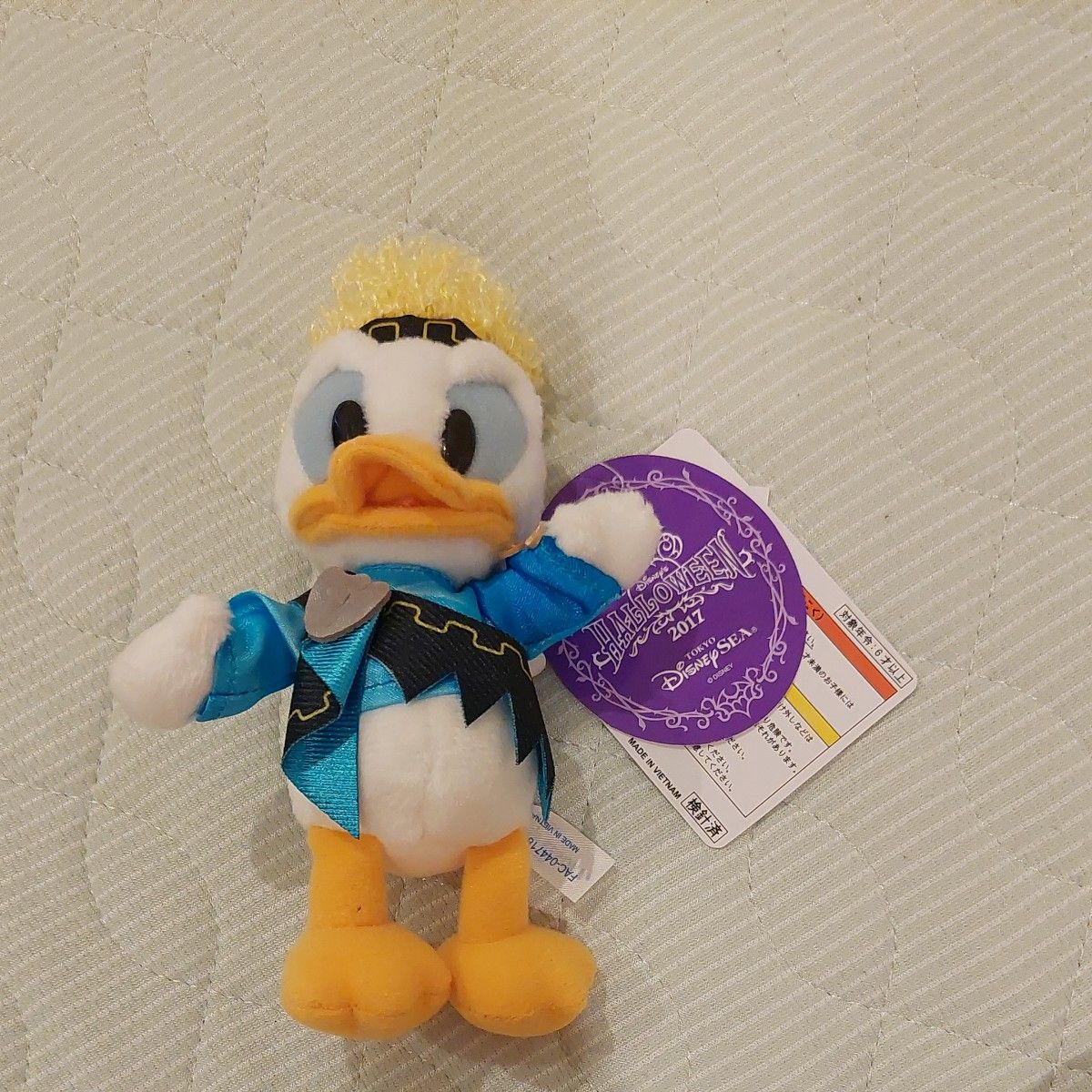 東京ディズニーシー ハロウィン2017 ドナルド ぬいぐるみバッジ