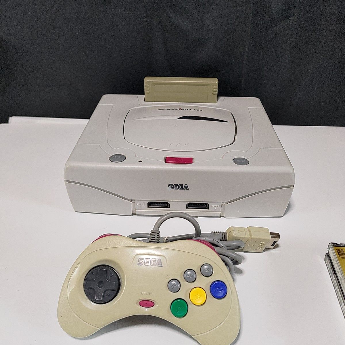卸し売り購入 セガサターン本体シロ フルセット&パワーメモリー おまけソフト Nintendo Switch
