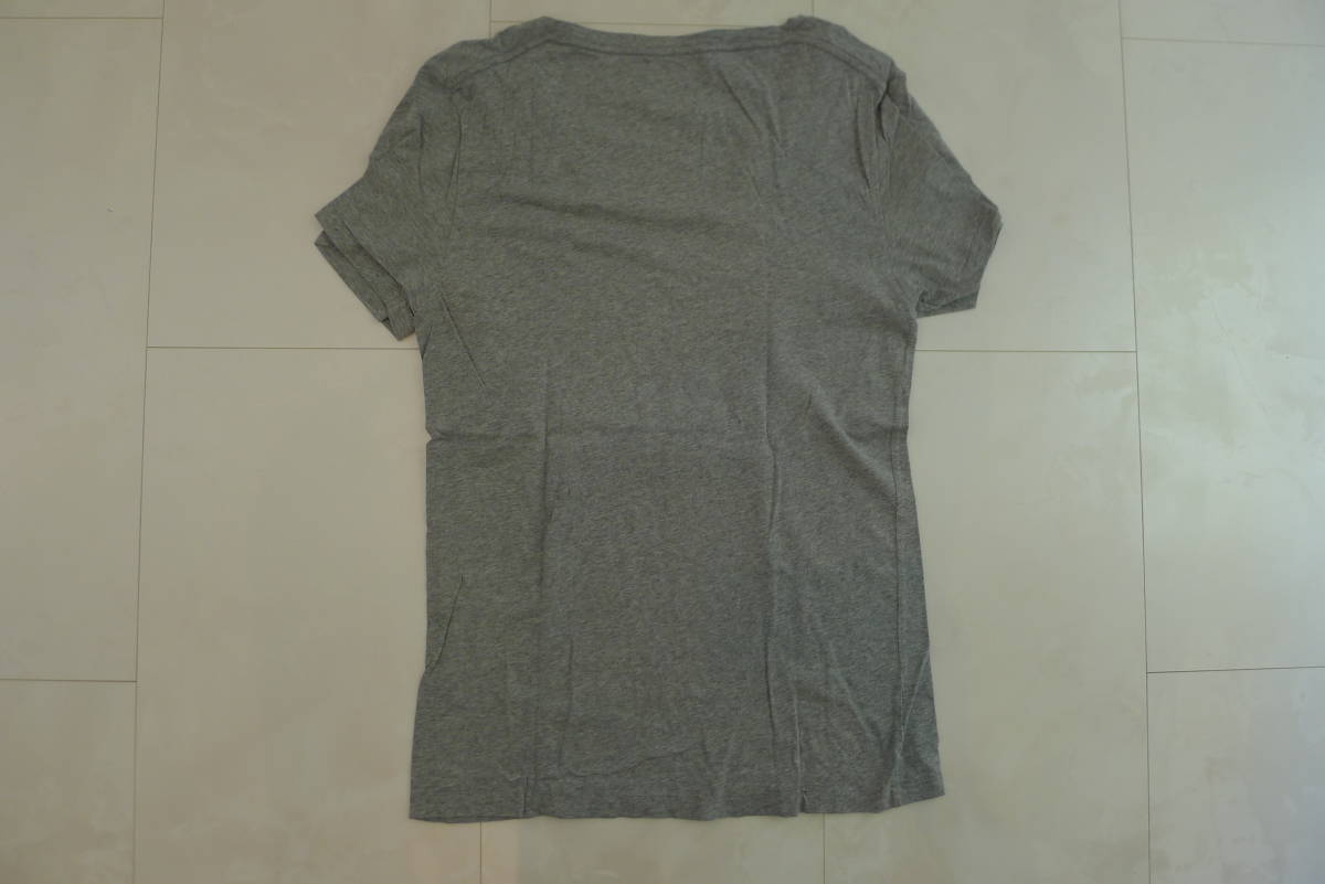  free shipping * ultimate beautiful goods *Acne( Acne )* men's * size S* gray * short sleeves T-shirt U neck * oversize * Acne s Today o(ACNE STUDIO)*