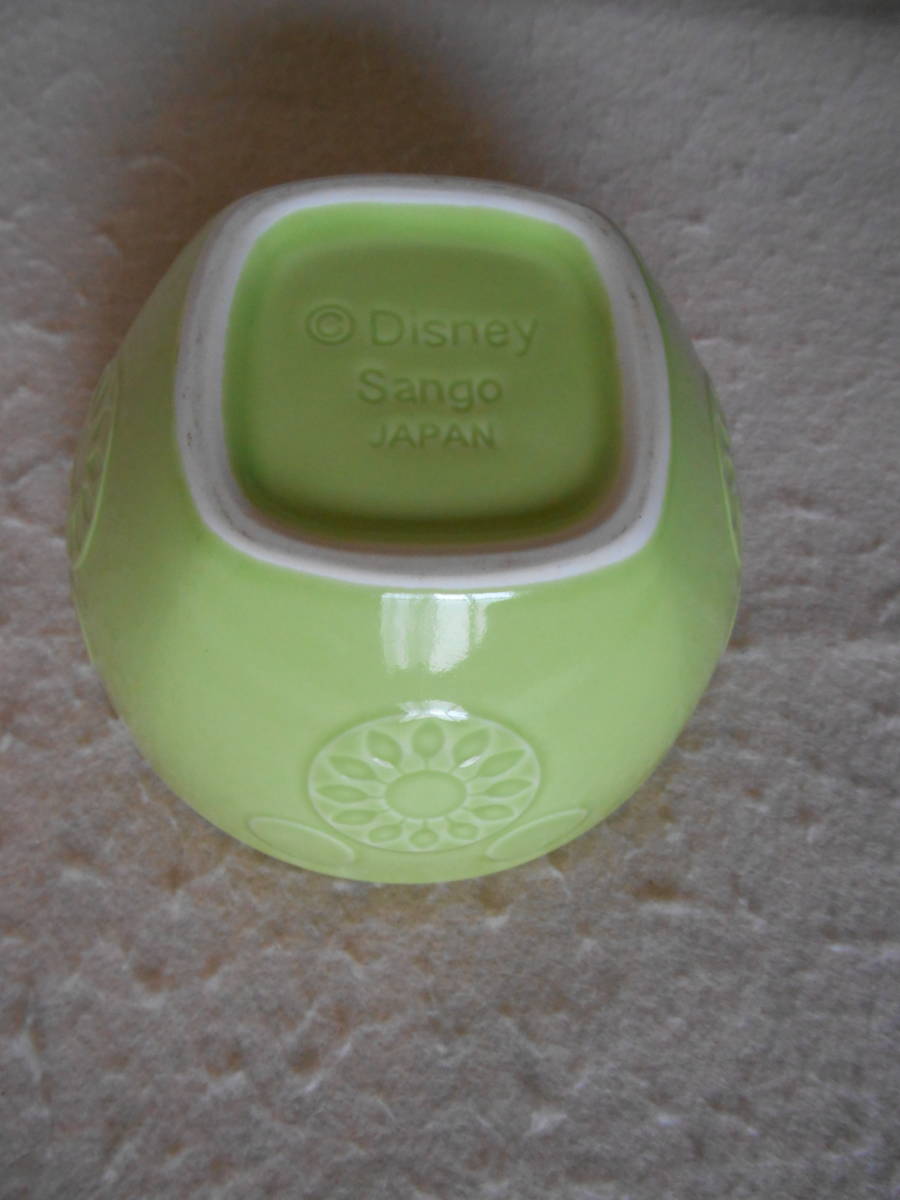 ディズニー ミッキーマウス 蓋付き陶器どんぶり(USED) Disney 丼ぶり_画像4