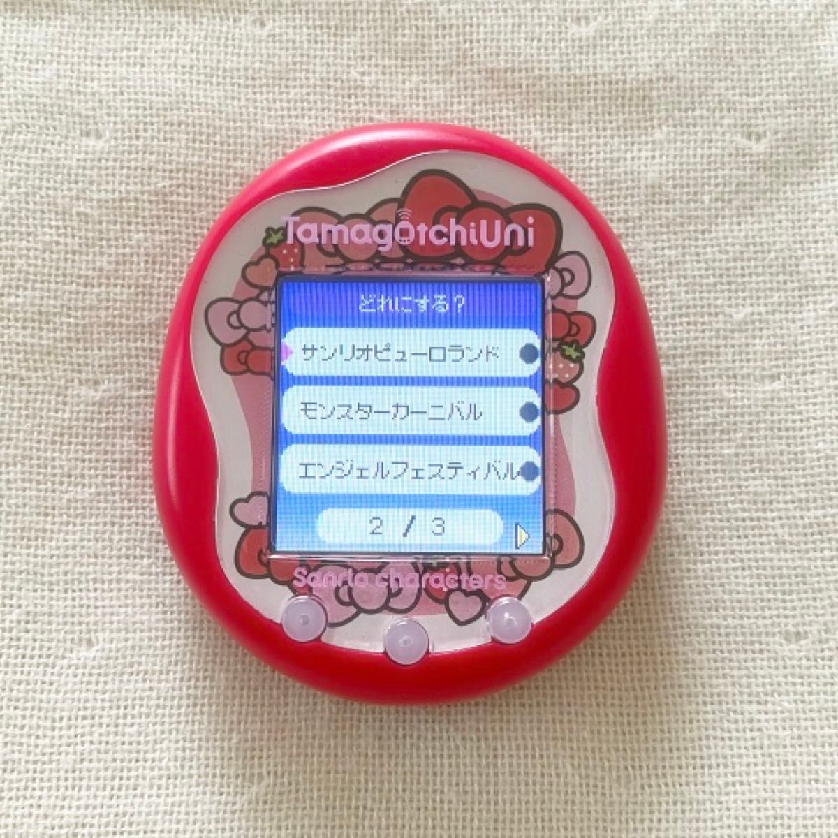 Tamagotchi Uniモンスター+エンジェル+サンリオ+攻略本