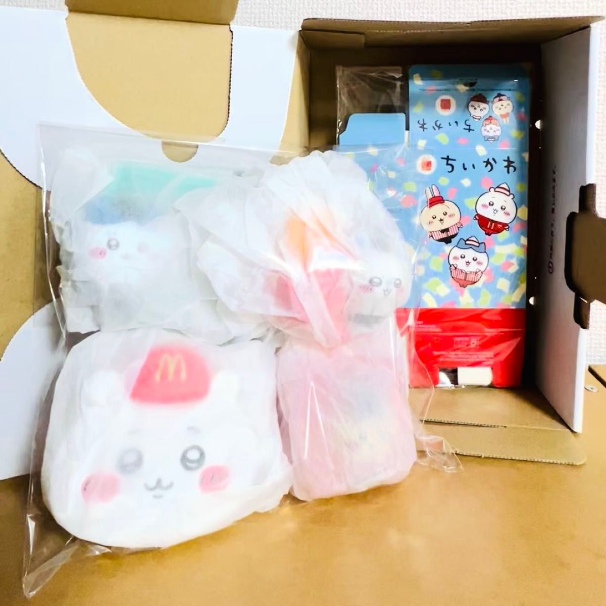 ★ちいかわ マクドナルド ハッピーセット★★第2弾4種類コンプリート新品未使用1set★