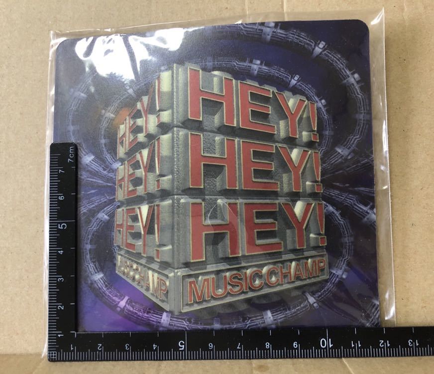 ヤフオク 未使用 非売品 マウスパッド Hey Hey Hey Musi