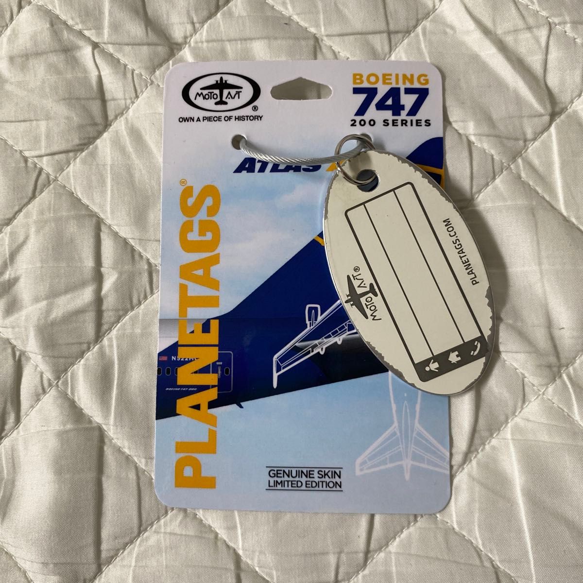 新品未使用 Planetags アトラス航空 B747-200SF N522MC 新品未使用) PLANETAGS アトラス航空 B747-200SF N522MC