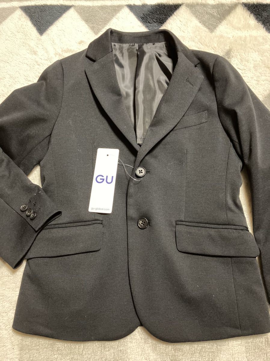 新品 GU ジーユー ボーイズ 120センチ 男児 テーラードジャケット