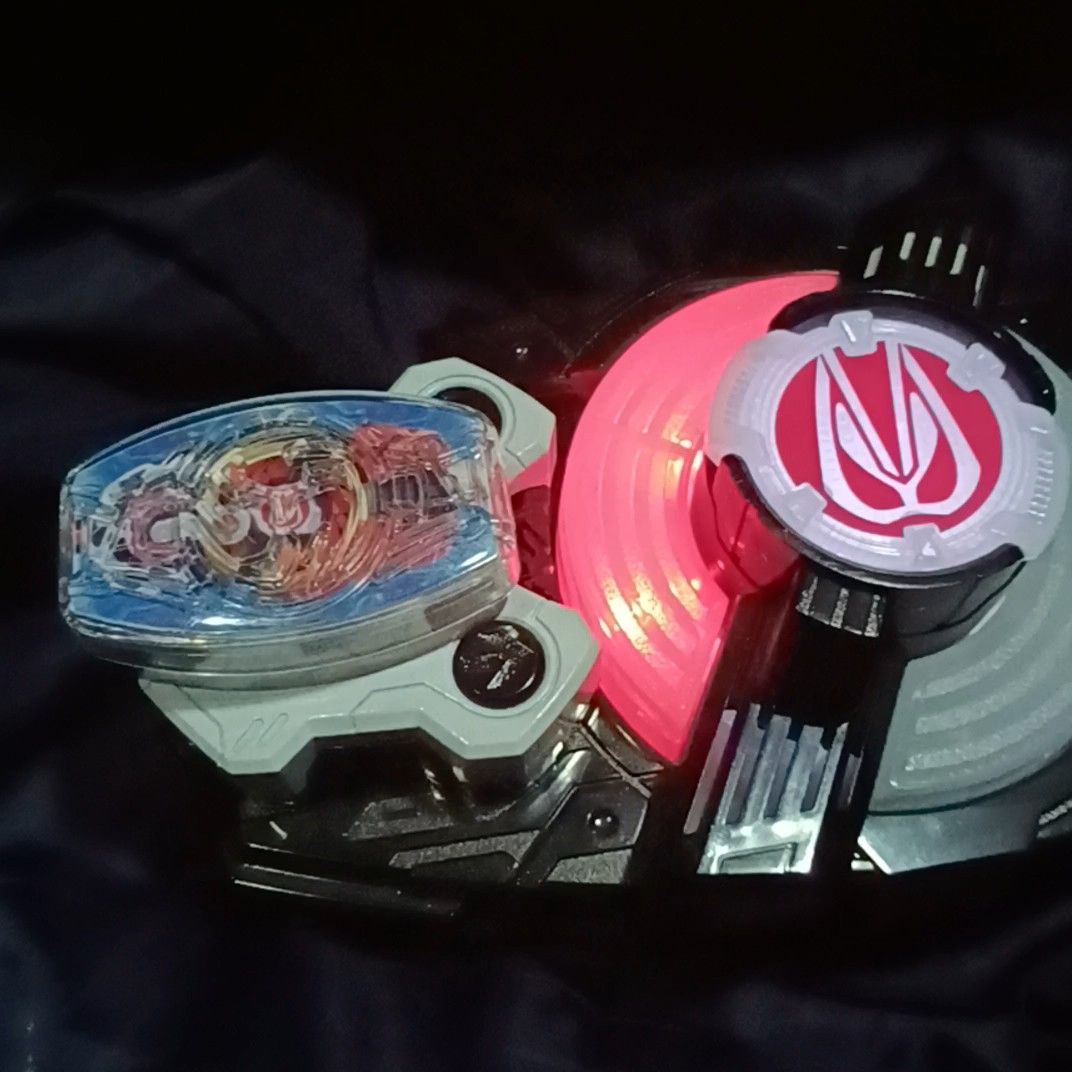 仮面ライダーギーツ 音撃鼓・火炎鼓レイズバックル(デザイアドライバーレイズバックル風改造)