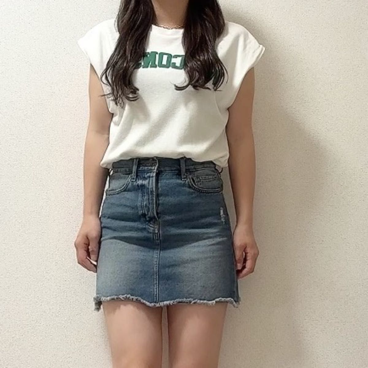 フレンチスリーブTシャツ