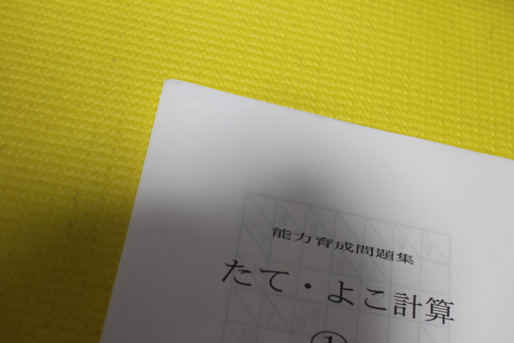 ピグマリオン　思考力育成 能力育成問題集　 たてよこ計算（１）　中学受験　図形　空間認識 　浜学園　早期教育_画像2