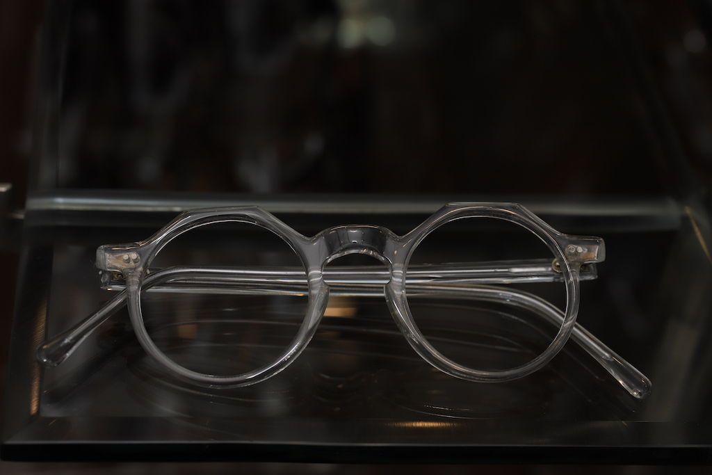 【即納&大特価】  デッドストック! FRENCH FRANCE FRAME 眼鏡 サングラス フレンチヴィンテージ クラウンパント 50`s VINTAGE フルリム