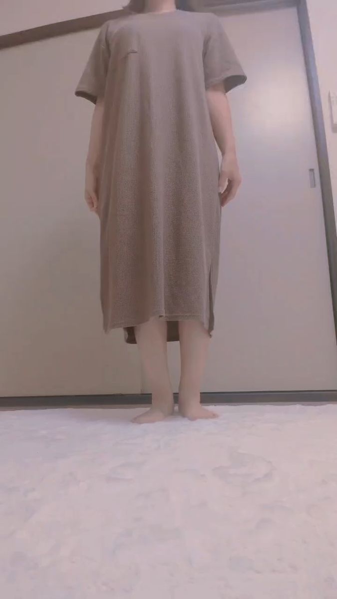 ロングワンピース 部屋着 パジャマ