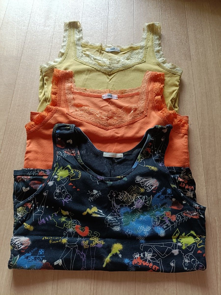 MAJESTIC LEGON&t.m.k タンクトップ 3枚セット Ｍサイズ レディース