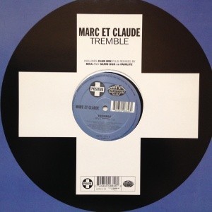 12inchレコード MARC ET CLAUDE / TREMBLE_画像1