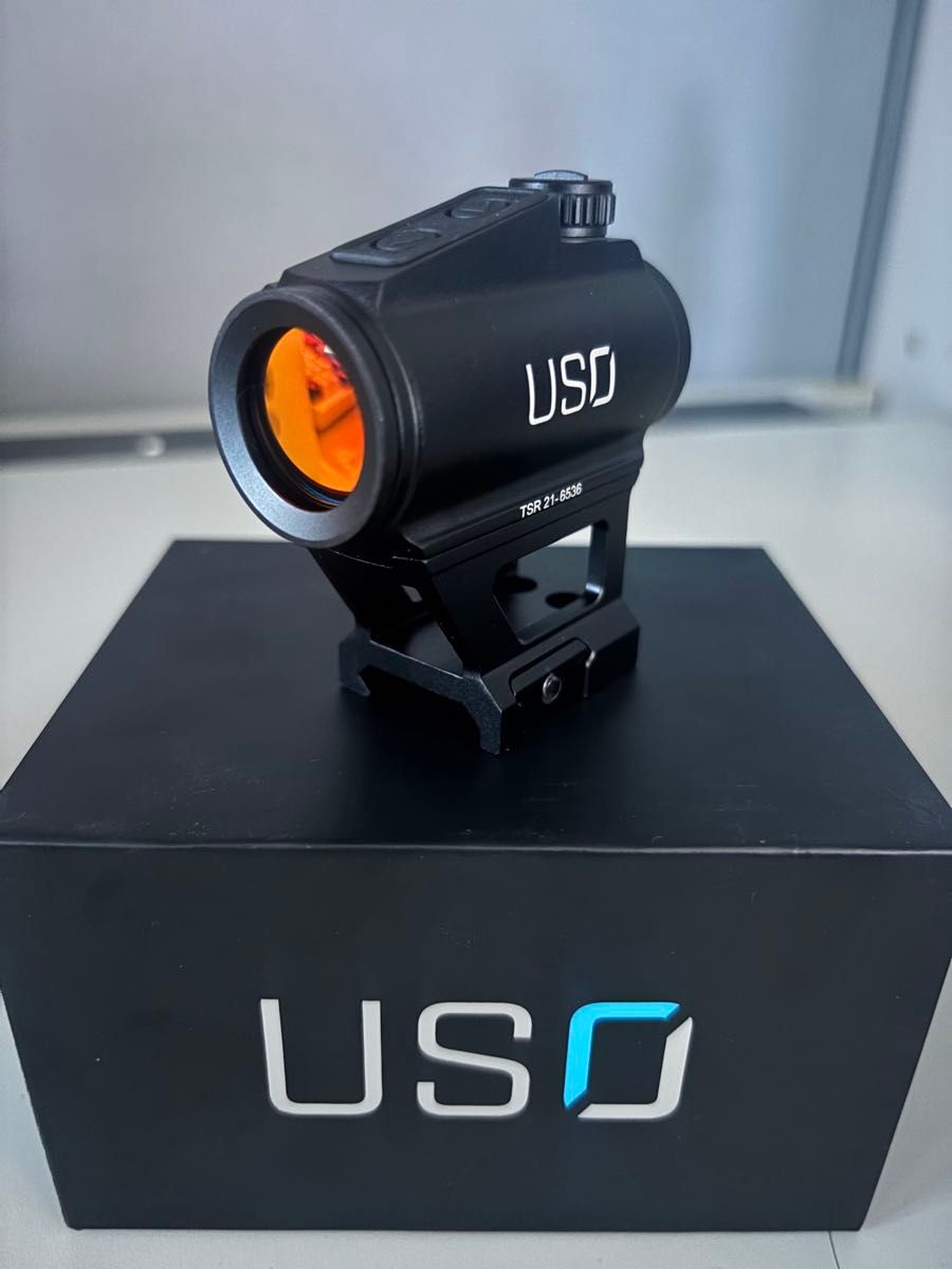 実物 USO TSR-1X ドットサイト スコープ エアガン用 ダットサイト 実物 USO Optics TSR-1X ドットサイト ダットサイト スコープ