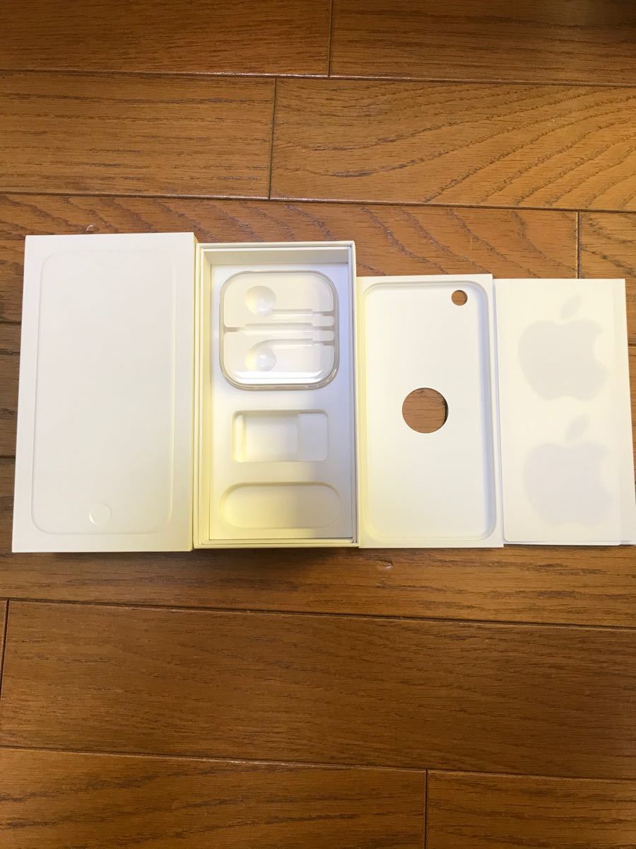 iPhone 箱 (5S/6/7) Apple シール ステッカー 有り
