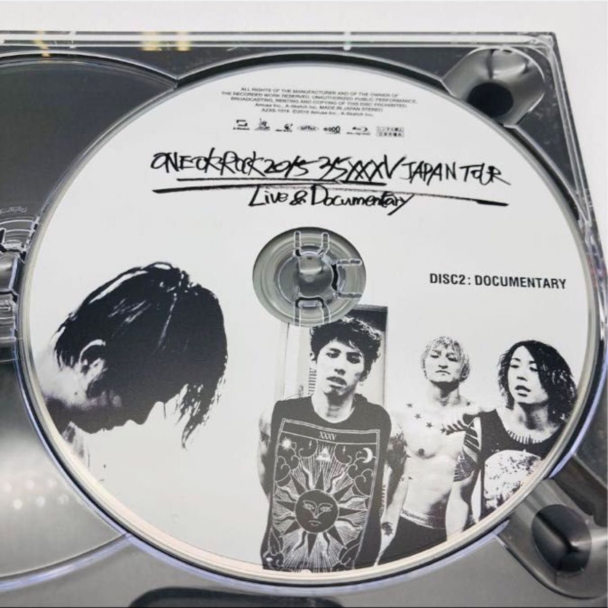 訳あり　DISC2のみ　ONE OK ROCK 2015\"35xxxv\"JAPAN TOUR Blu-ray