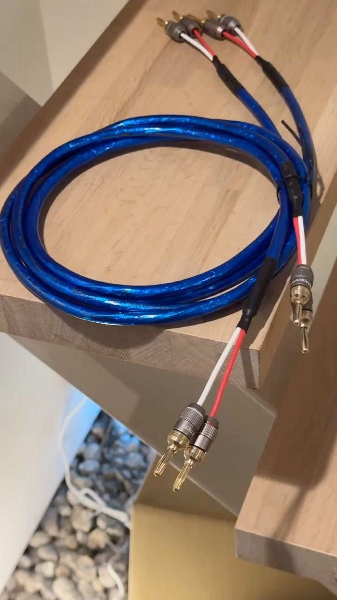 ゾノトーン ZONOTONE 6NSP-Granster 2200α 1.5mペア ナカミチ新品バナナプラグ&セッテンNo.1塗布