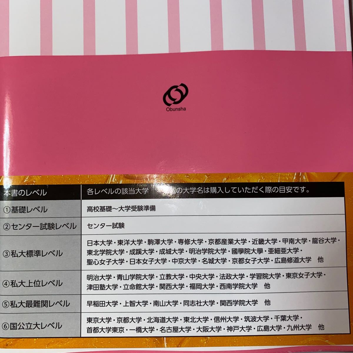 Paypayフリマ 旺文社 大学入試 全レベル問題集 現代文