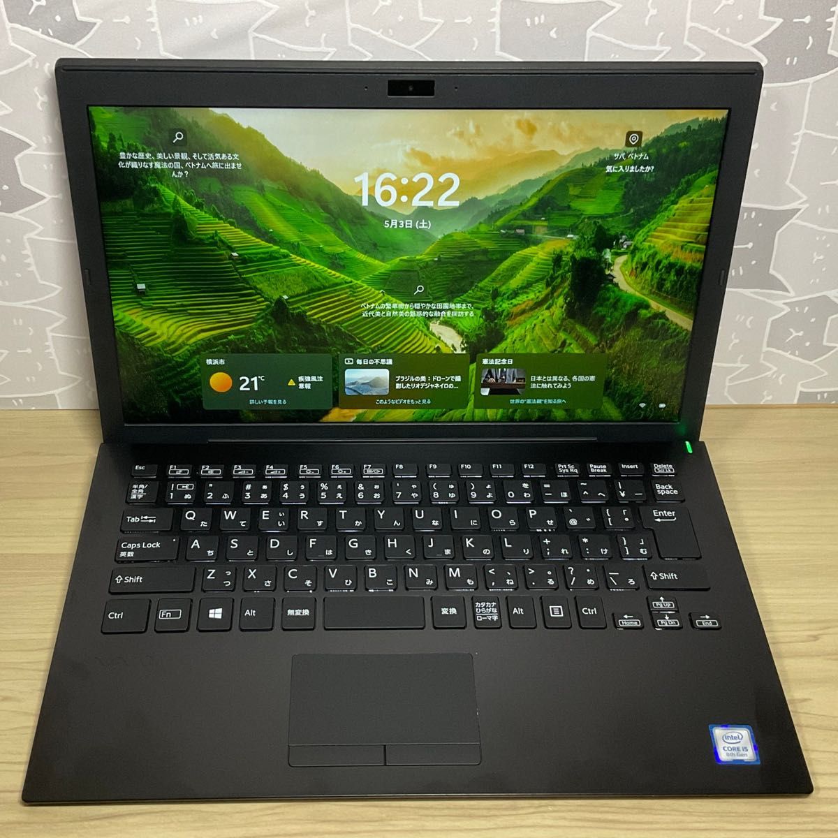 超美品・VAIO Pro＞ i5/8GB/SSD1000GB/Office付① Windows11