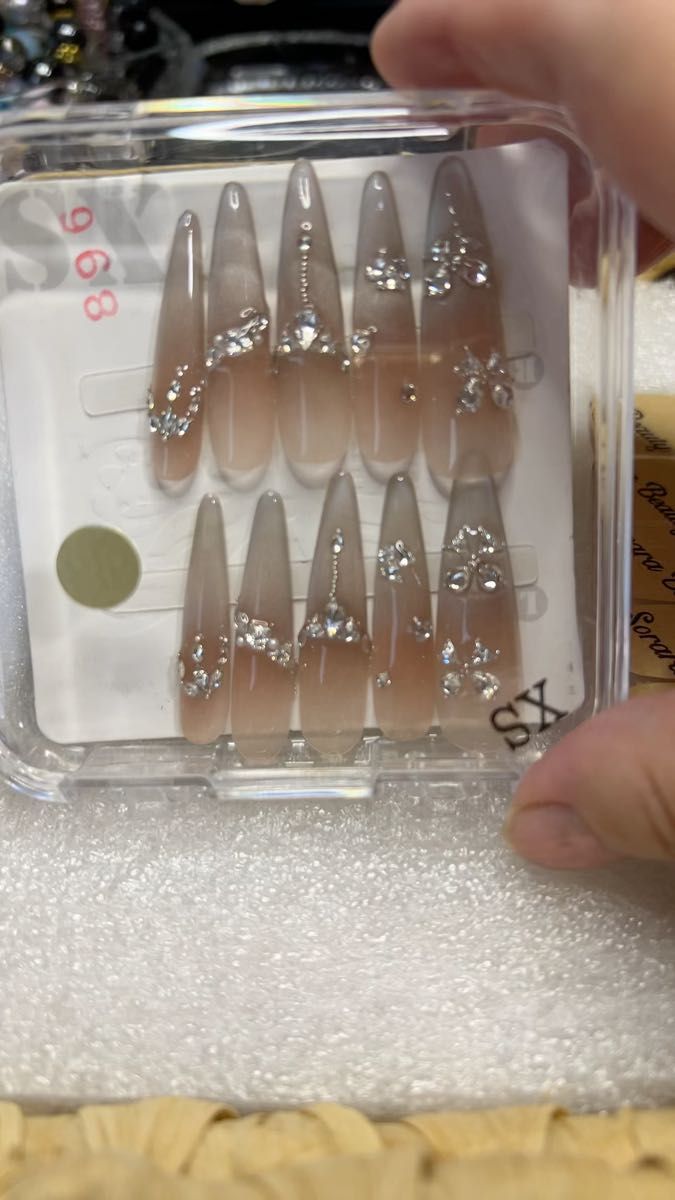 ネイルチップ つけ爪 ネイル 10本セット