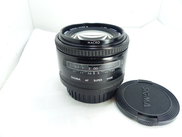 NEW限定品】 SONYα 単焦点 美品 マクロ F2.8 24㎜ SUPER-WIDEⅡ SIGMA