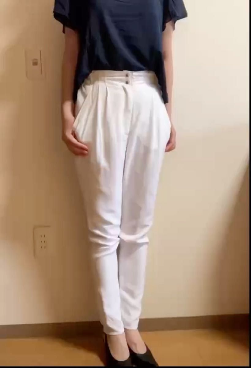 未使用 パンツ ホワイト 白 サイズ38