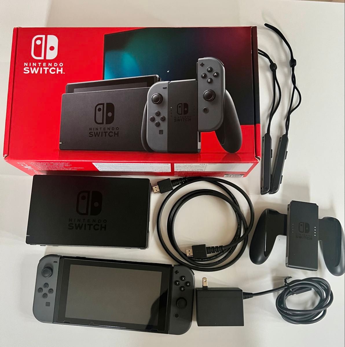 ☆Nintendo Switch グレー 本体 + 付属品☆