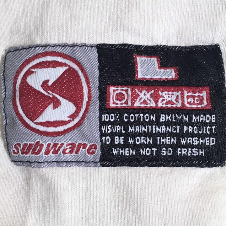 90s ヴィンテージ サブウェア subware Tシャツ(文字、ロゴ)｜売買され 