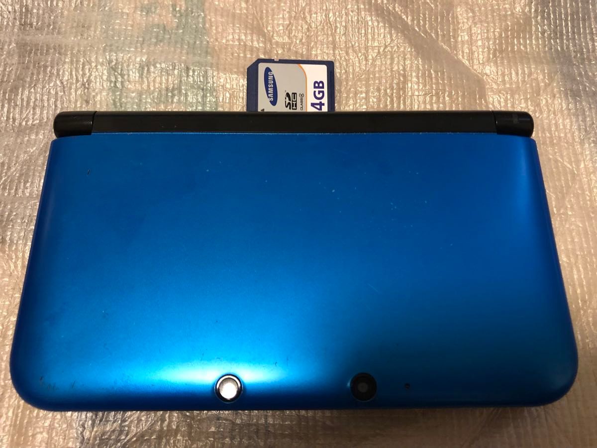 日本製 ニンテンドー 液晶無傷 動作良好 3DS ブルー SPR-001 LL ニンテンドー3DS LL本体