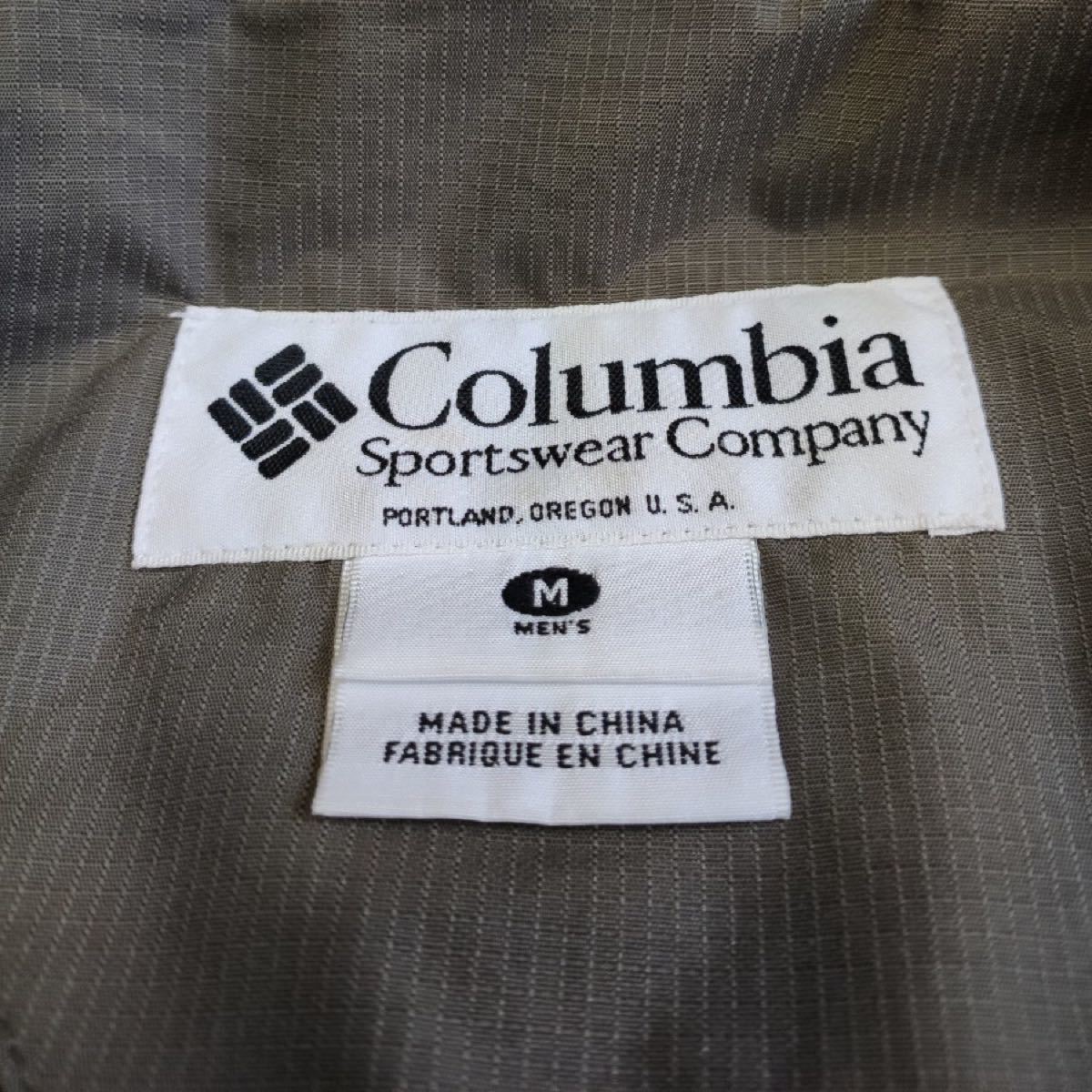 【Columbia】コロンビア/パッカブルナイロンジャケット/ブラウン×カーキ