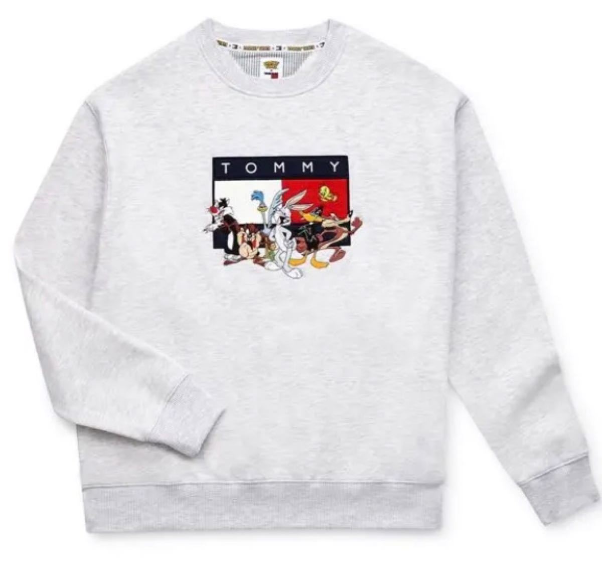PayPayフリマ｜海外限定 tommy jeans×looney tunes ロゴスウェット