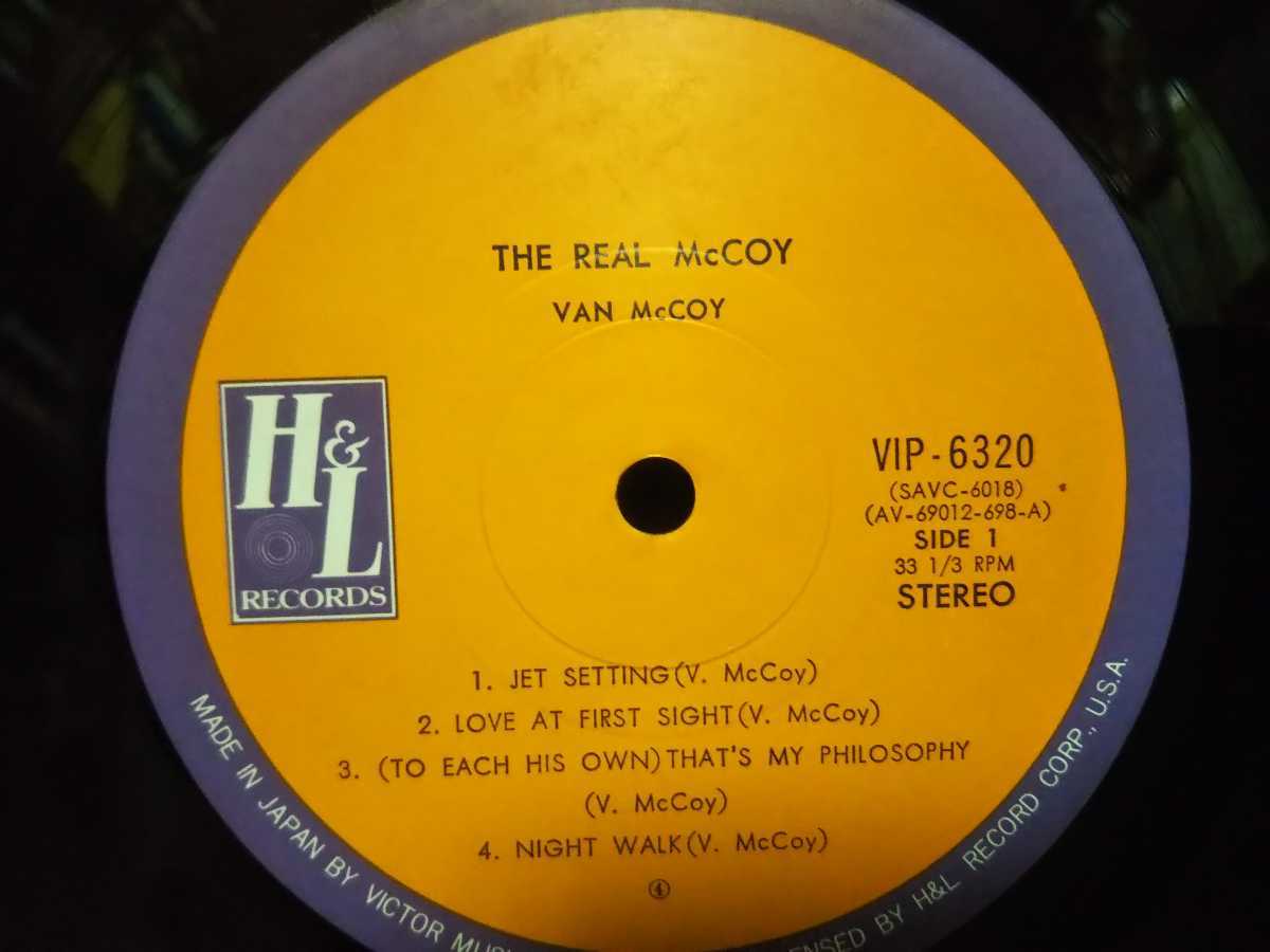 VAN McCOY【国内LP THE REAL McCOY】SOUL/POPS/R&B_画像4
