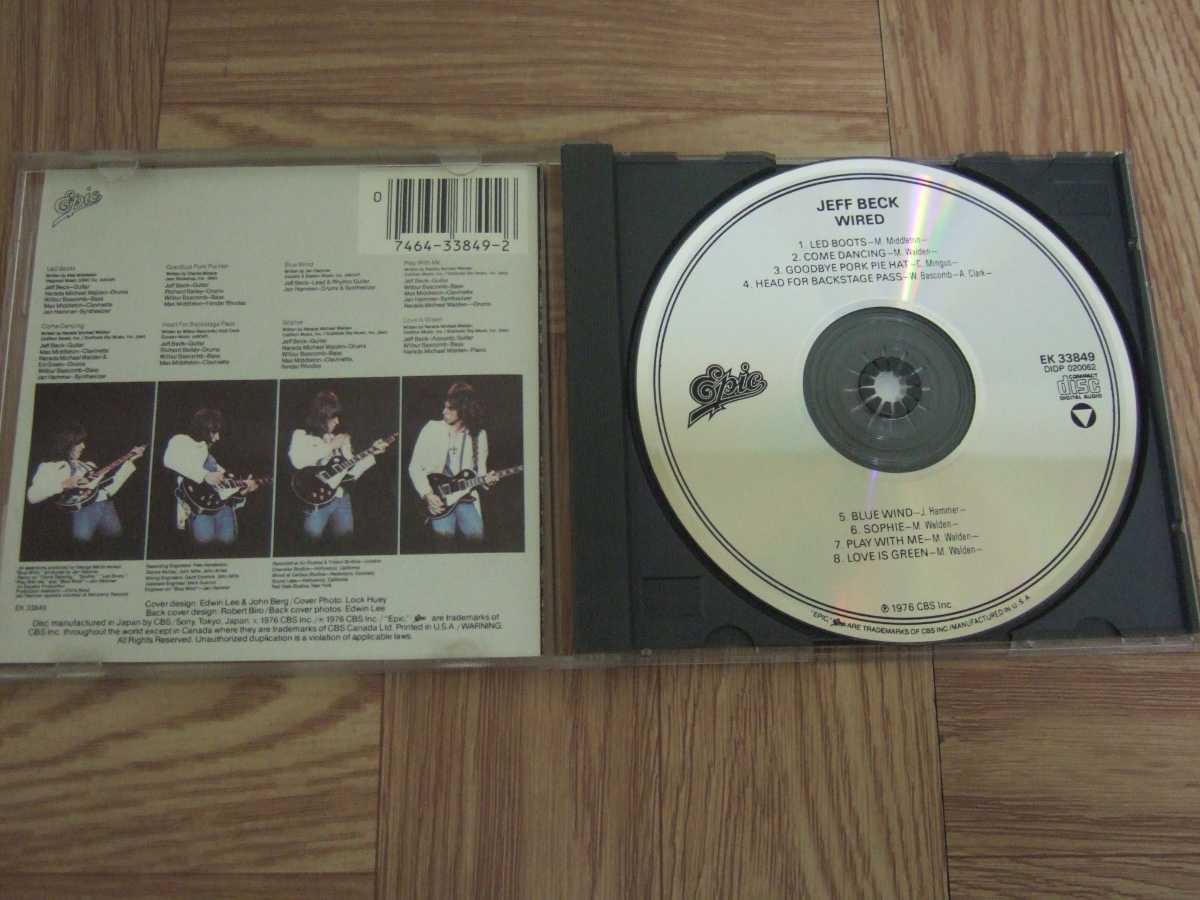 ★処分★【CD】ジェフ・ベック JEFF BECK / WIRED [Made in the U.S.A.]