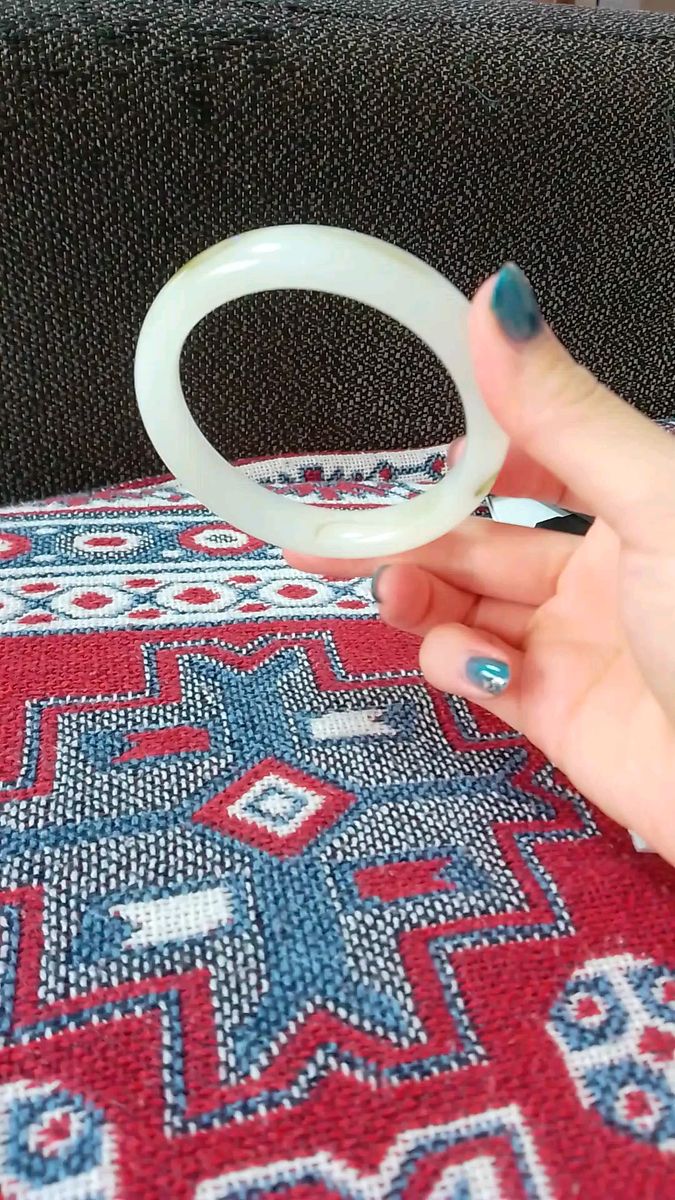 翡翠 縁起物 バングル