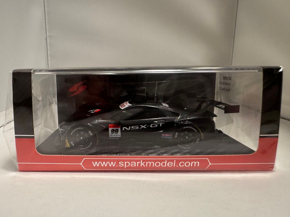 Spark 1/43 Honda NSX-GT Track Test 限定品 Spark 1/43 HONDA NSX-GT Track test 2022 スパーク 限定 ホンダ