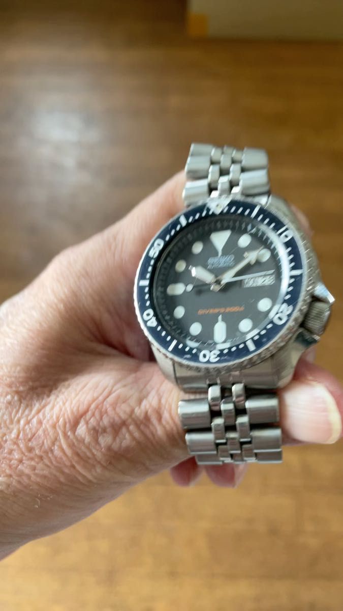 SEIKO BLACK BOY DIVER,s仕上げ済精度OK 自動巻SKX 007k1 7s26-0020 完動品