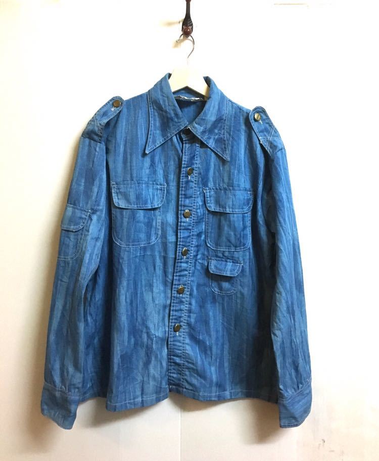 ヤフオク Van Heusen デニム シャンブレーシャツ ジャケッ ヤフオク Van Heusen デニム シャンブレーシャツ ジャケッ
