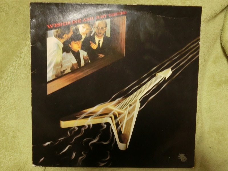 中古 12”LP レコード オランダ盤？ 201 317-320 Wishbone Ash ウィッシュボーン・アッシュ Just Testing / 1980年 made in germany の画像1