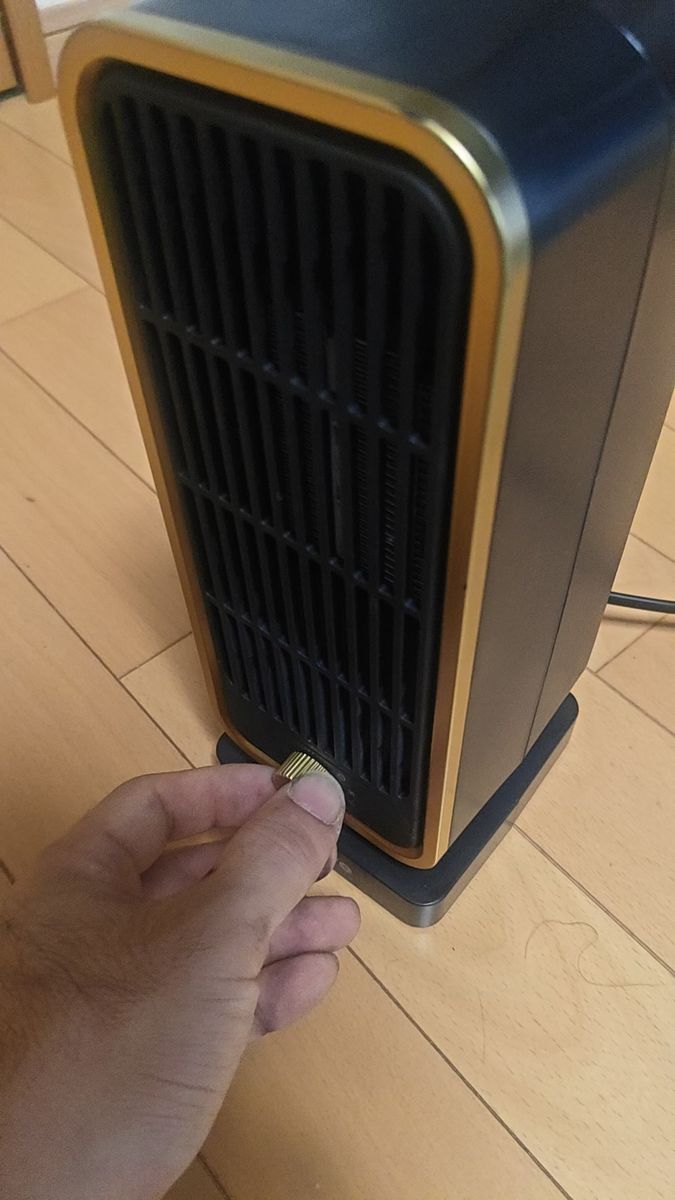 小型セラミックファンヒーター 1300w
