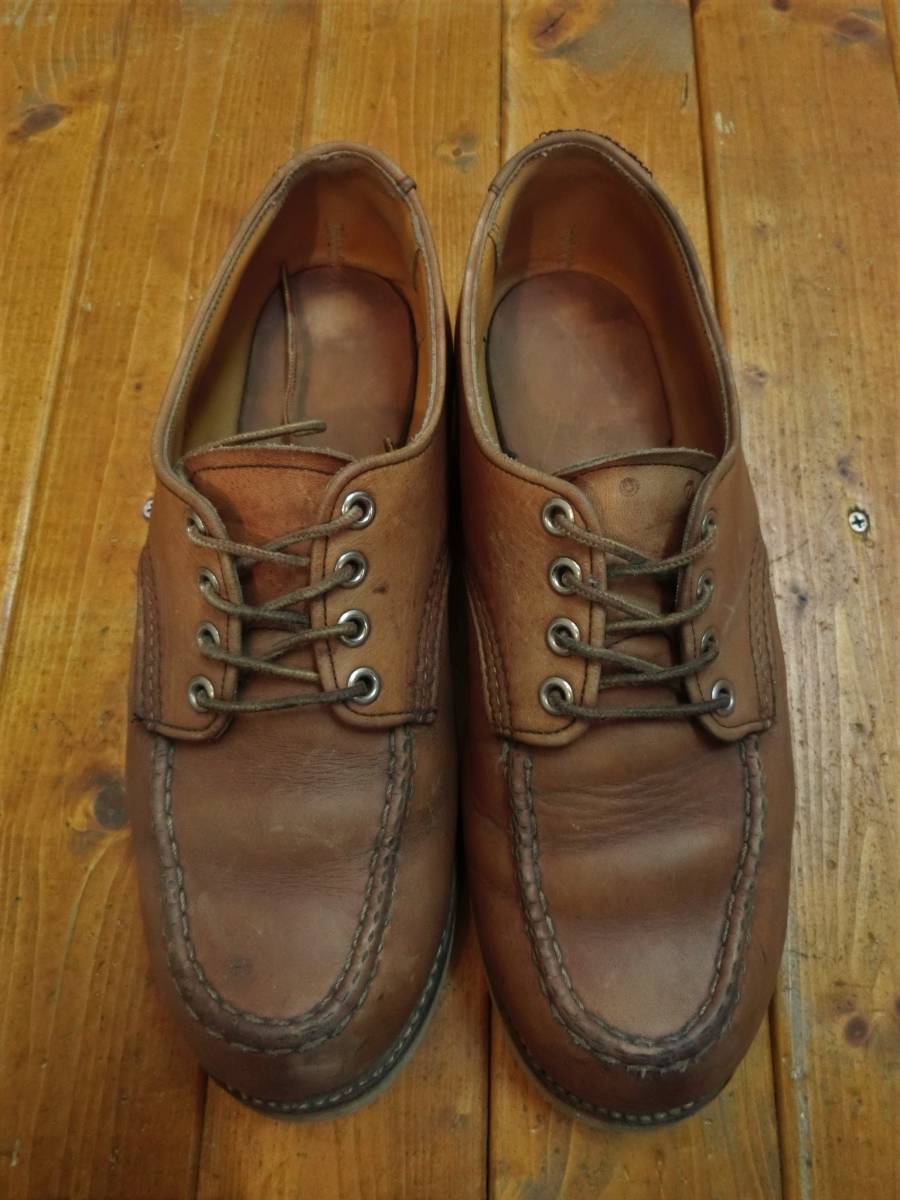 70s 80s REDWING レッドウィング プリント羽根タグ オックスフォード シューズ ブーツ ビンテージ 81/2 Ｄ_画像7