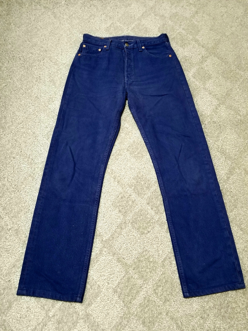【在庫処分】 良好 90s 99年 USA製 levi's リーバイス 501 w30 後染めデニム 90年代 アメリカ製 カラーデニム カラージーンズ W30 【在庫処分】 良好 90s 99年 USA製 levi's リーバイス 501 w30 後染めデニム 90年代 アメリカ製 カラーデニム カラージーンズ W30